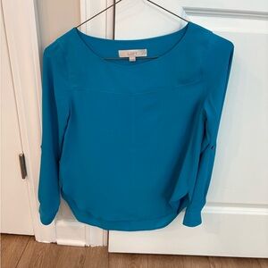 LOFT Teal Blouse for Women